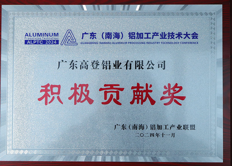 2024年积极贡献奖