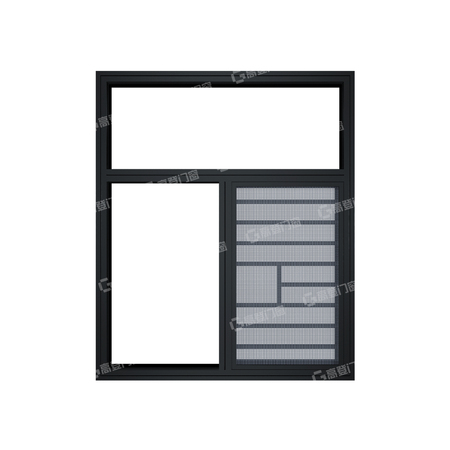 GP130A heat-insulating inward-opening window screen