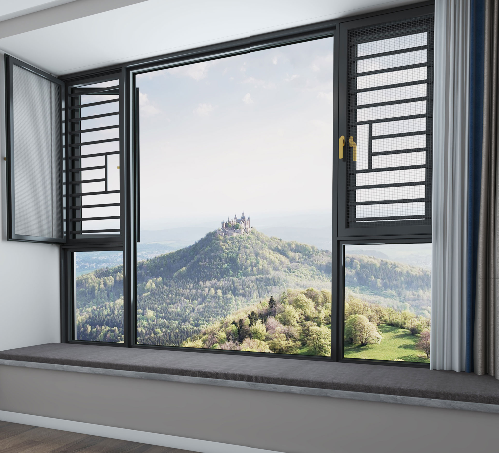 mg冰球突破十大平台GP110G平开窗系列