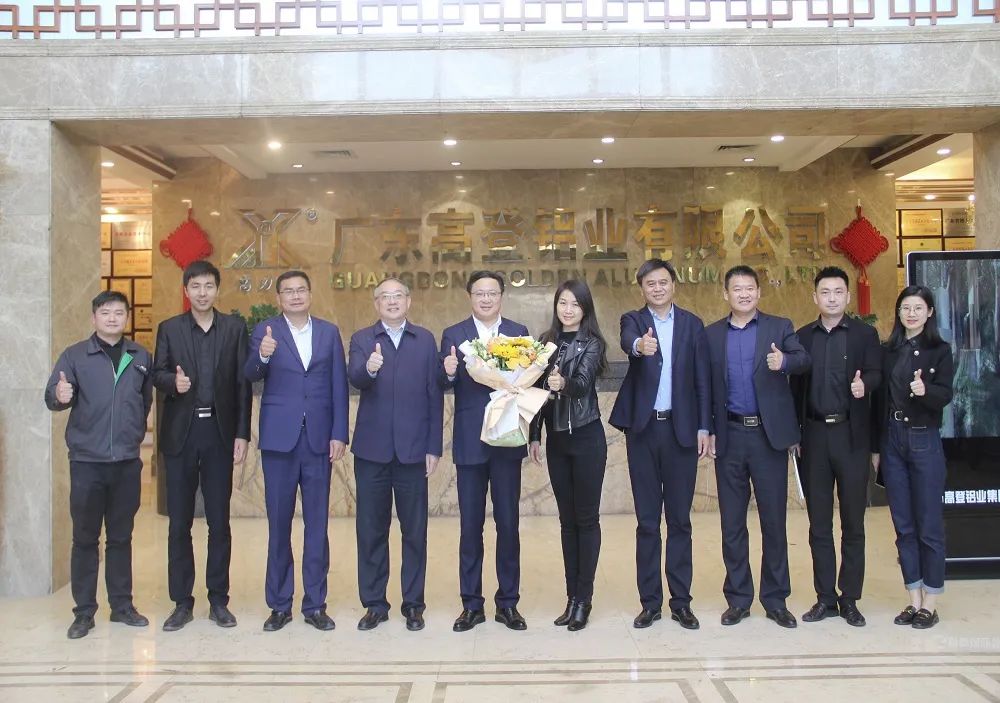 聚焦|江苏省新沂市市长李胜一行莅临mg冰球突破十大平台铝业现场调研