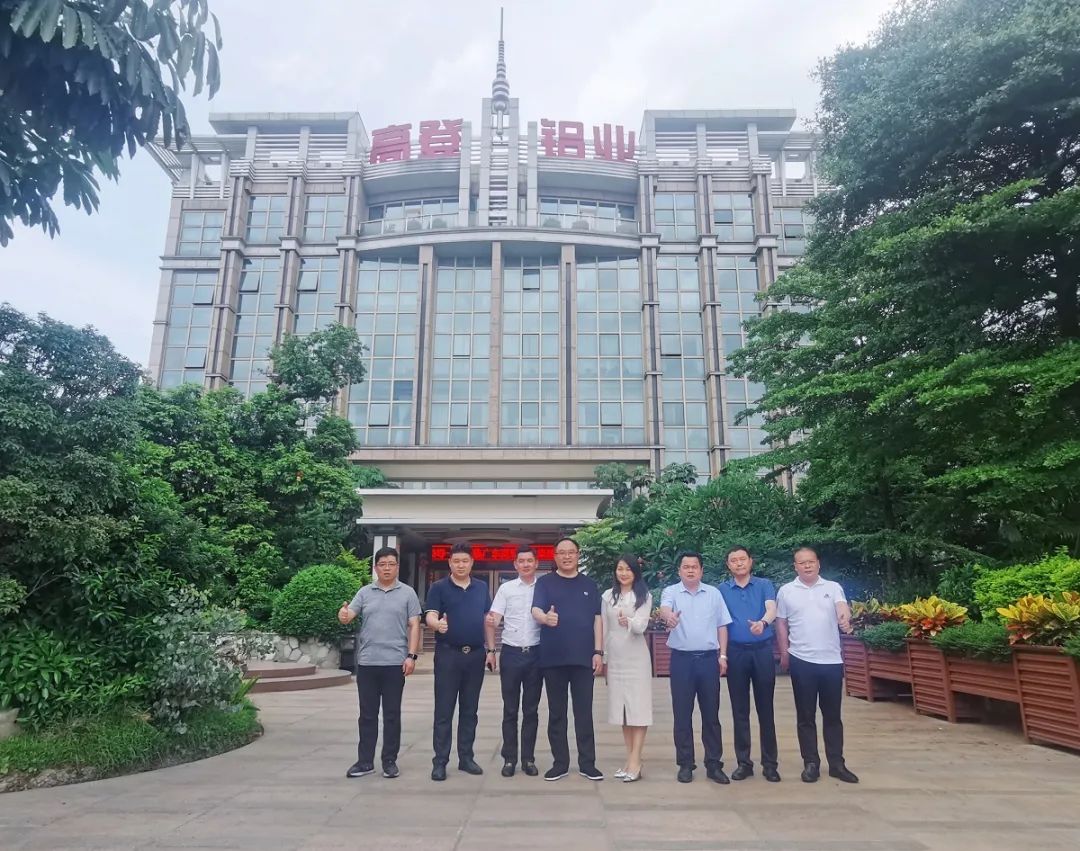 贵州省凯里市委书记王镇义一行领导到mg冰球突破十大平台铝业集团考察