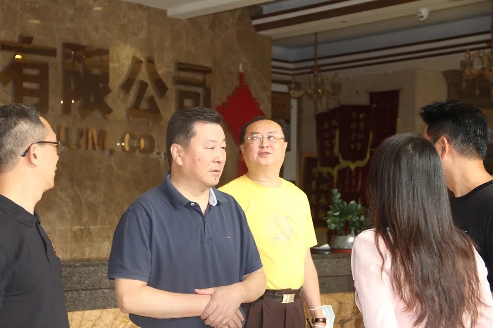 欢迎中国有色金属加工工业协会范顺科理事长一行莅临mg冰球突破十大平台调研