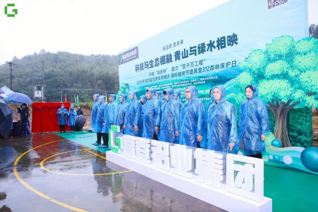 共植“mg冰球突破十大平台林” 助力“百千万工程”| 2024年高质量发展绿美肇庆·国际植树节暨312森林保护日圆满举办！